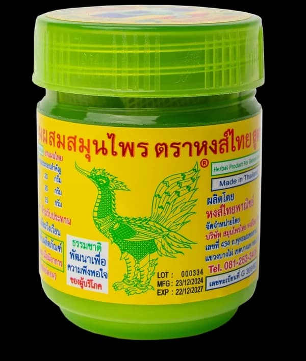 Zelený kelímek bylinného inhalátoru Hong Thai