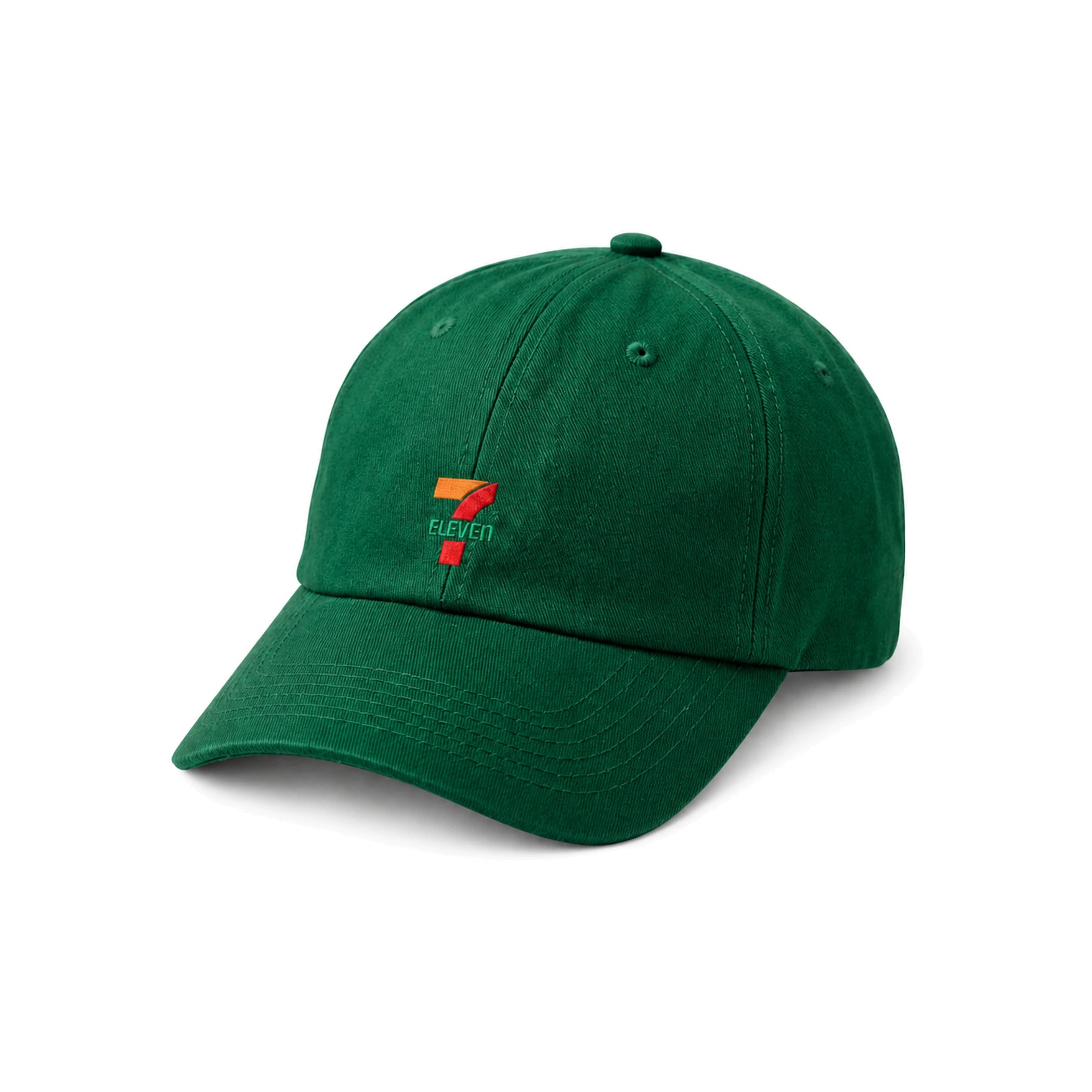 Kšiltovka 7-Eleven Collection, tmavě zelená, 1 ks
