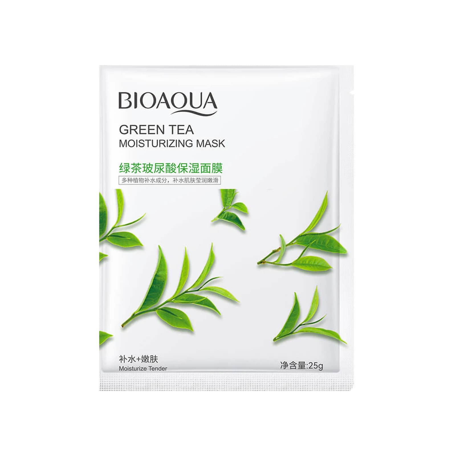 Pleťová maska BIOAQUA Green Tea