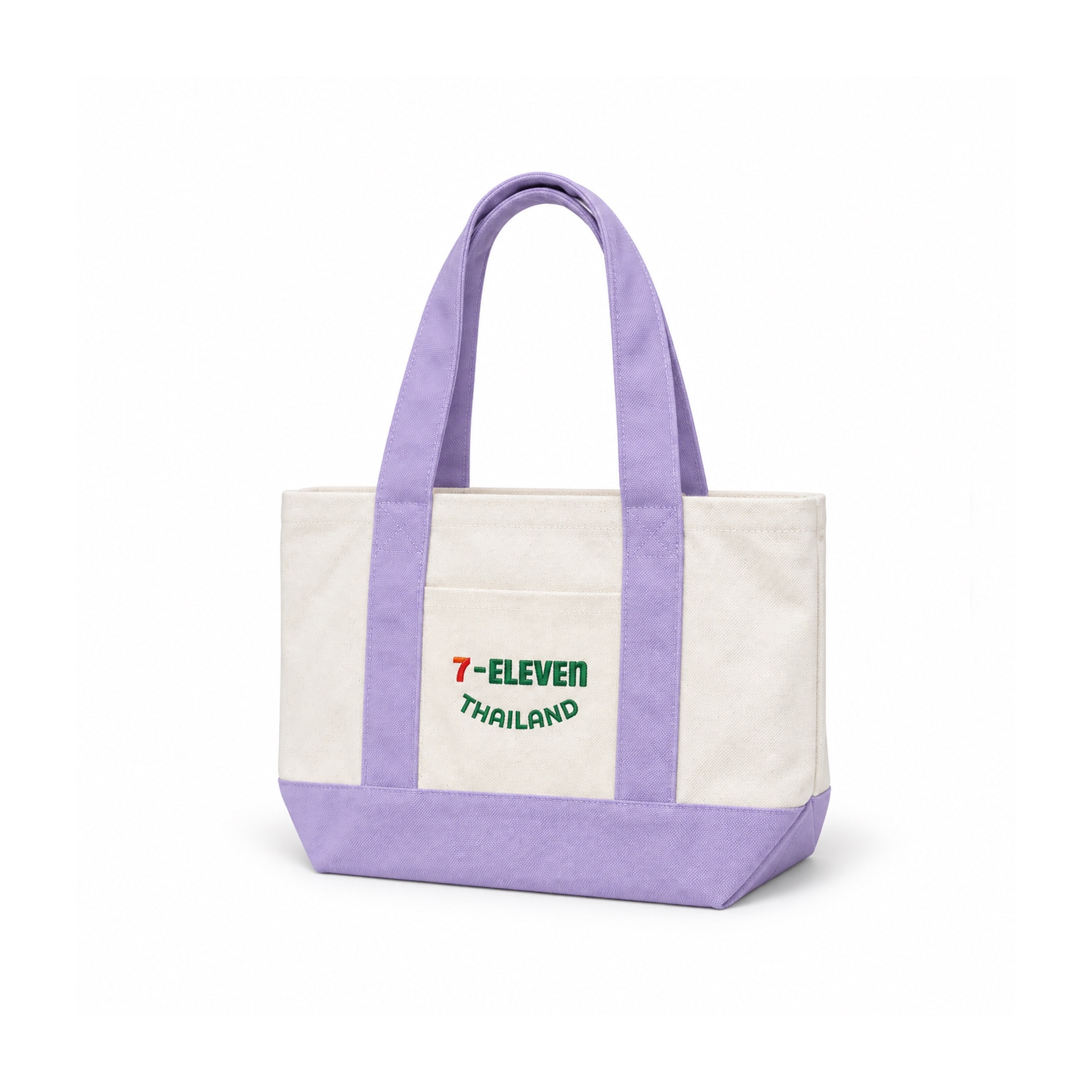 Plátěná taška 7-Eleven, malá, fialová