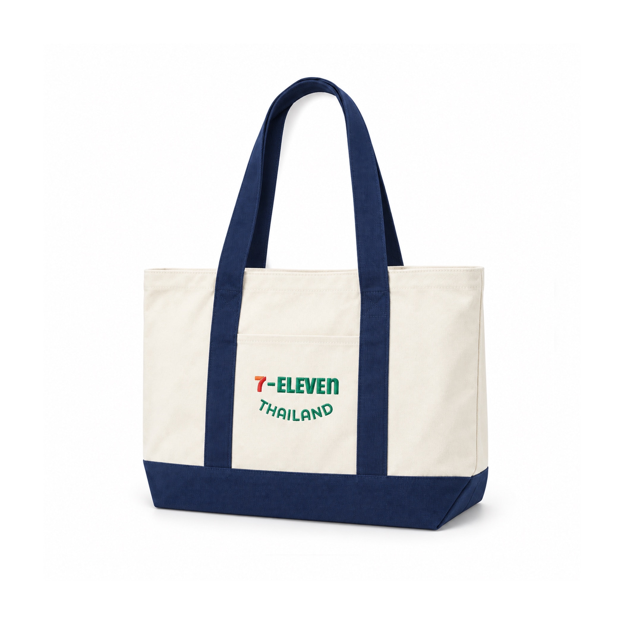 Plátěná taška 7-Eleven, velká, tmavě modrá